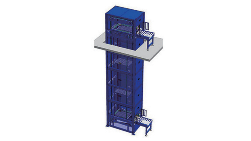 箱式连续提升机 - C型连续提升机